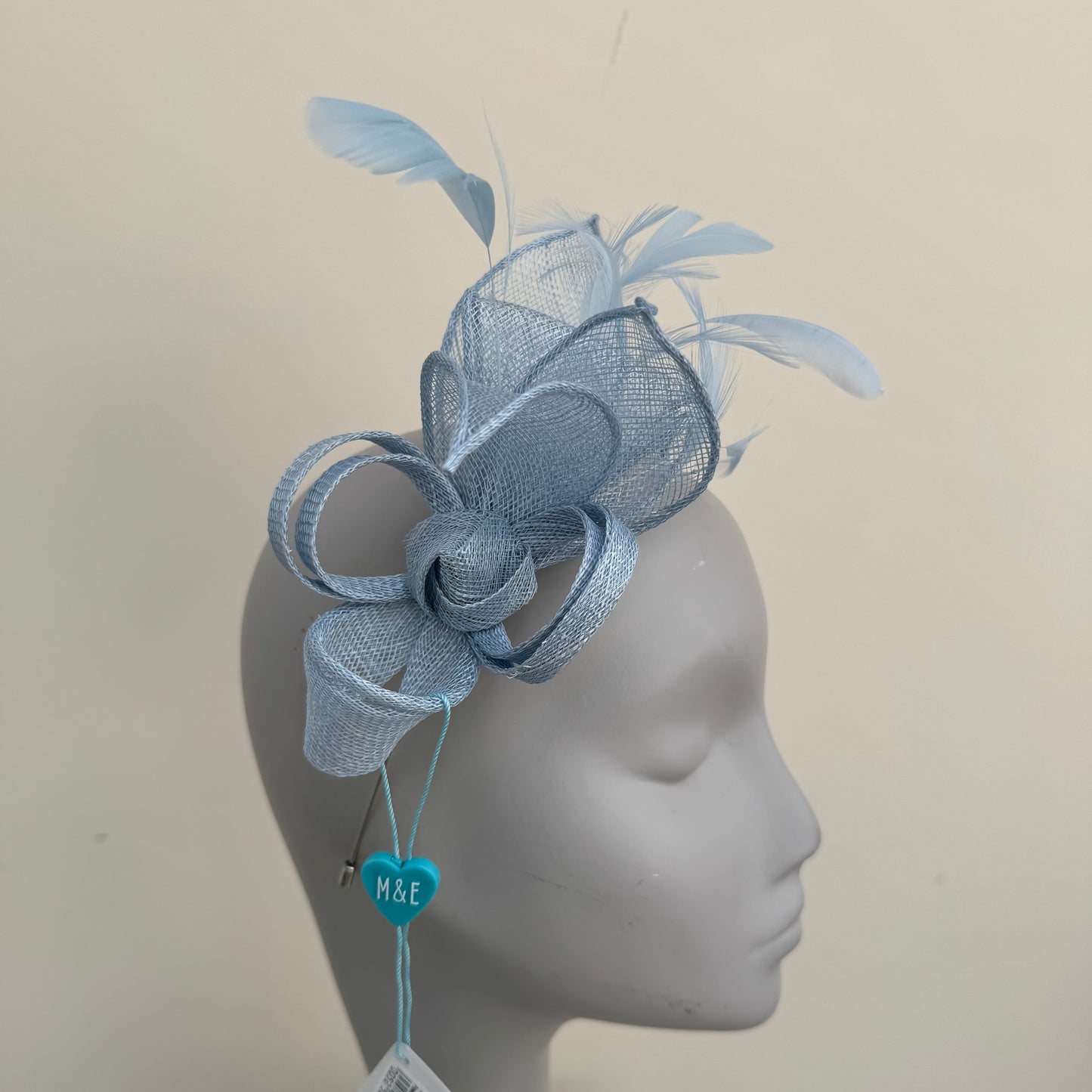 Max and Ellie BF3 Small Fascinator in Blues