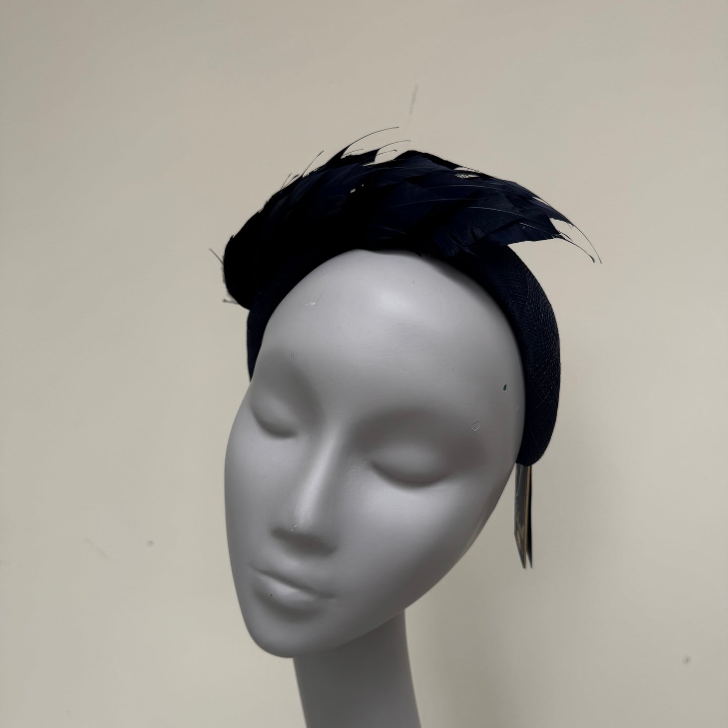 Failsworth 9714 Navy Feather Headband