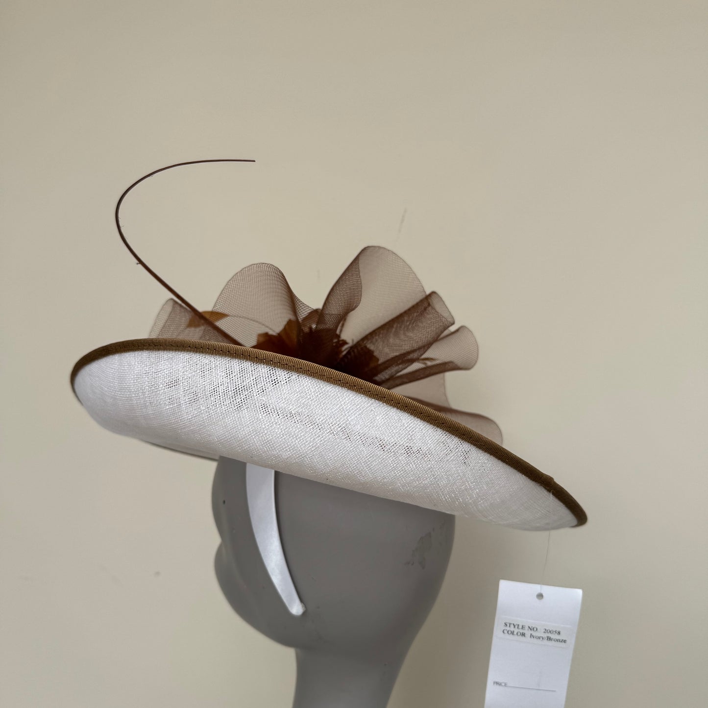 Nigel Rayment 20058 Ivory and Bronze Hatinator