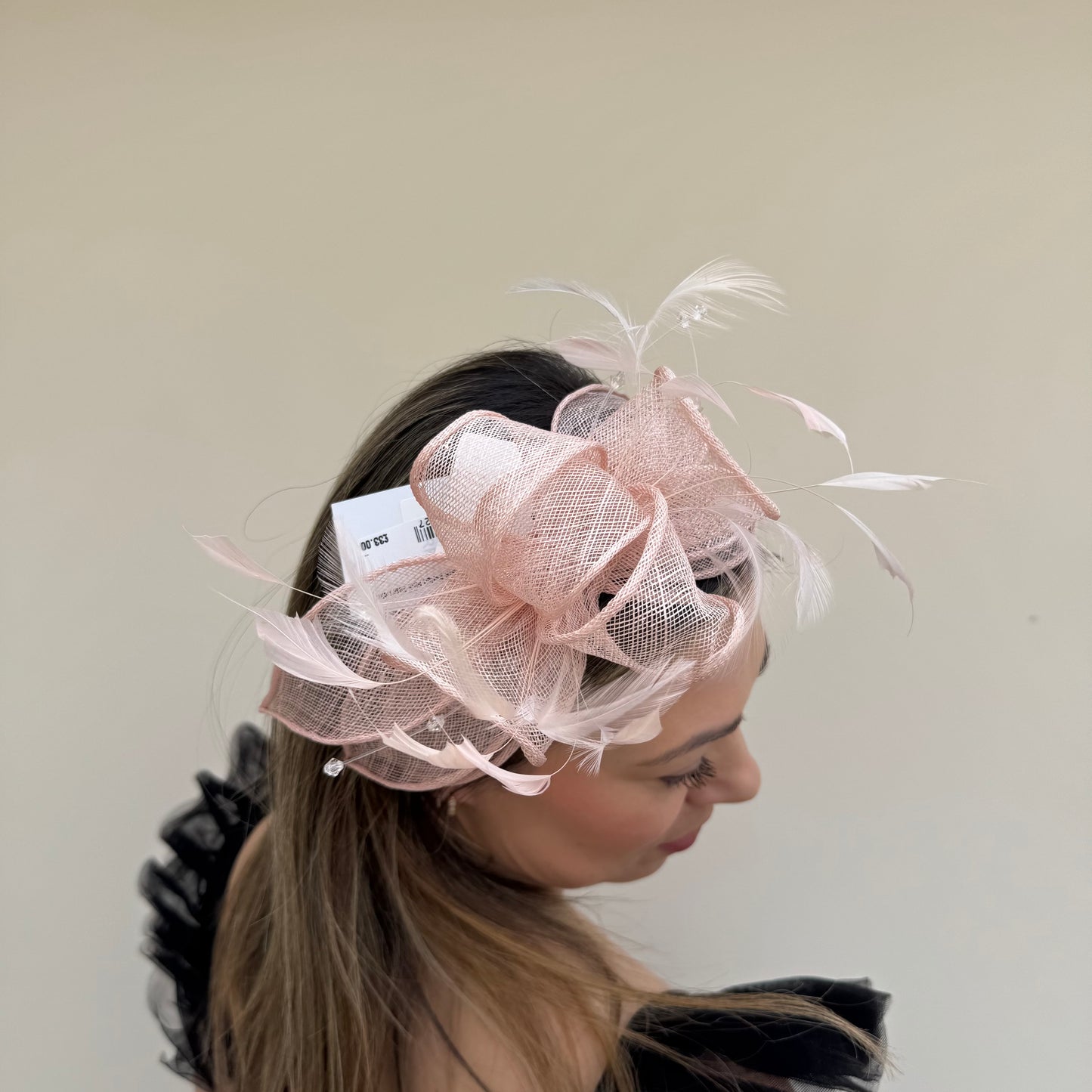 J Bees JB23/318 Parfait Pink Fascinator
