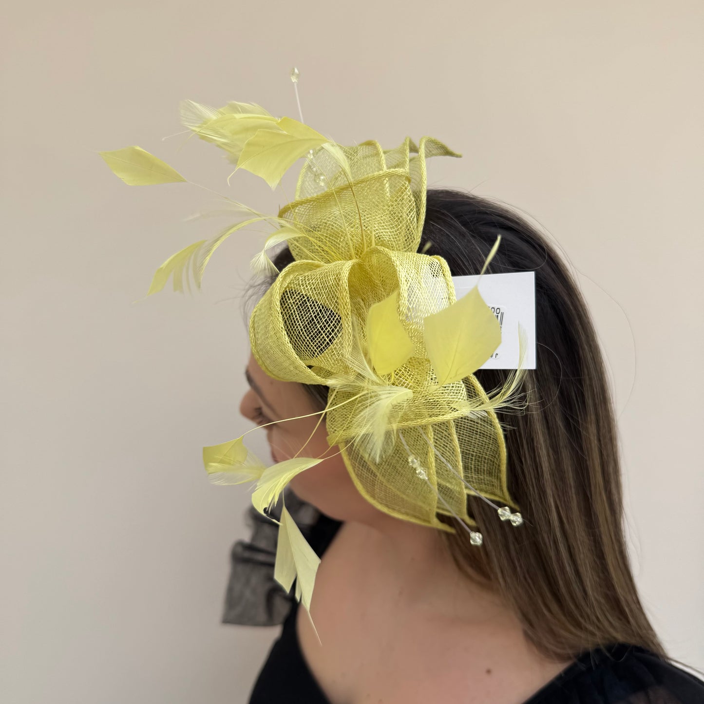 J Bees JB23/318 Zest Lime Fascinator