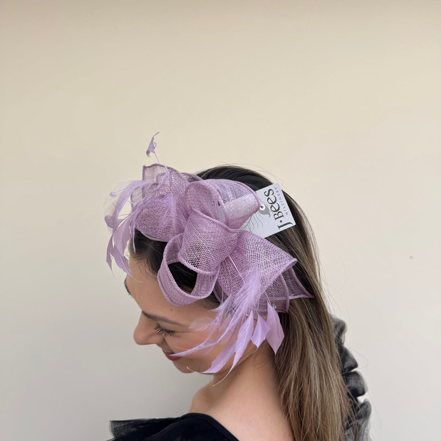 J Bees JB23/318 Lilac Purple Fascinator