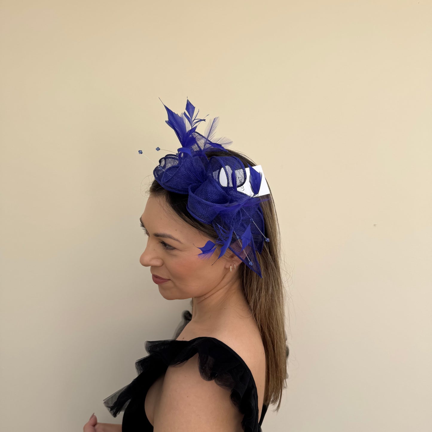 J Bees JB23/318 Cobalt Blue Fascinator