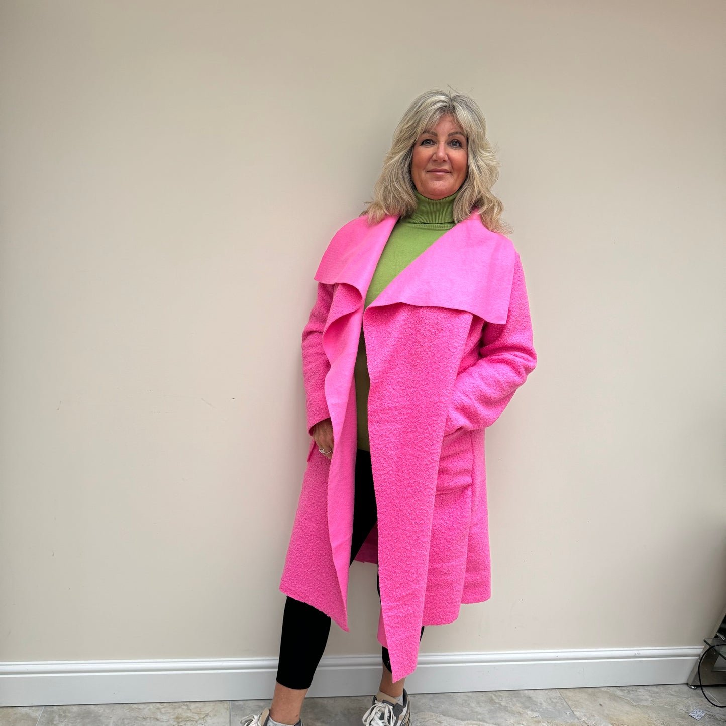 Waterfall coat