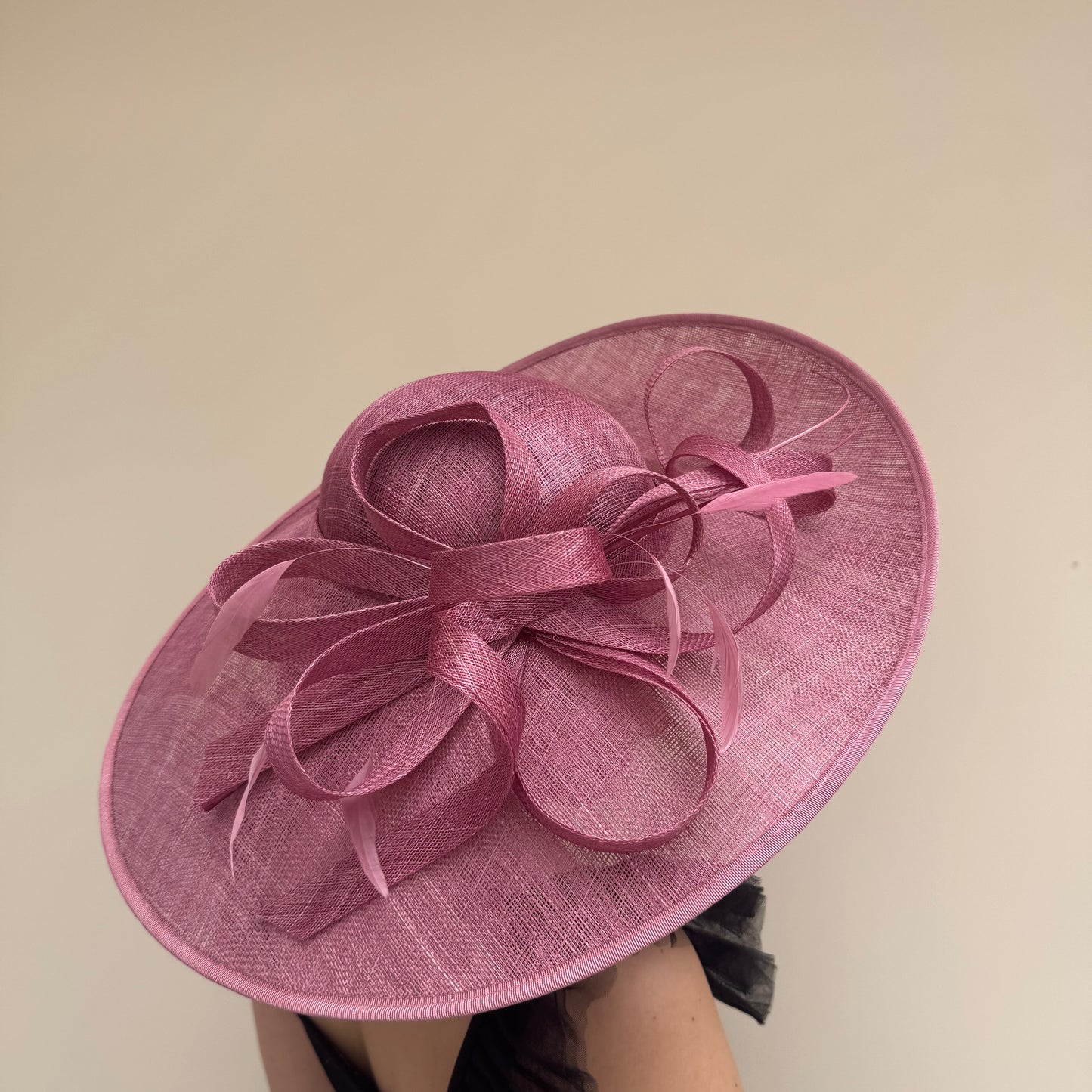 J Bees JB25/63 Heather Pink Hat On Headband