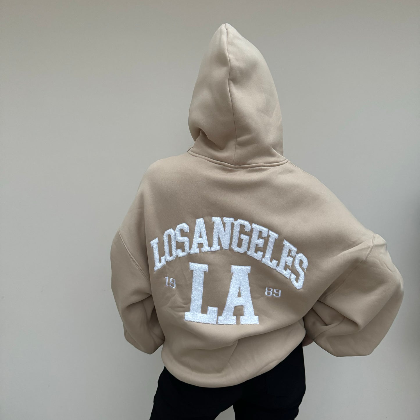 Forever Young Cream Los Angeles Hoodie