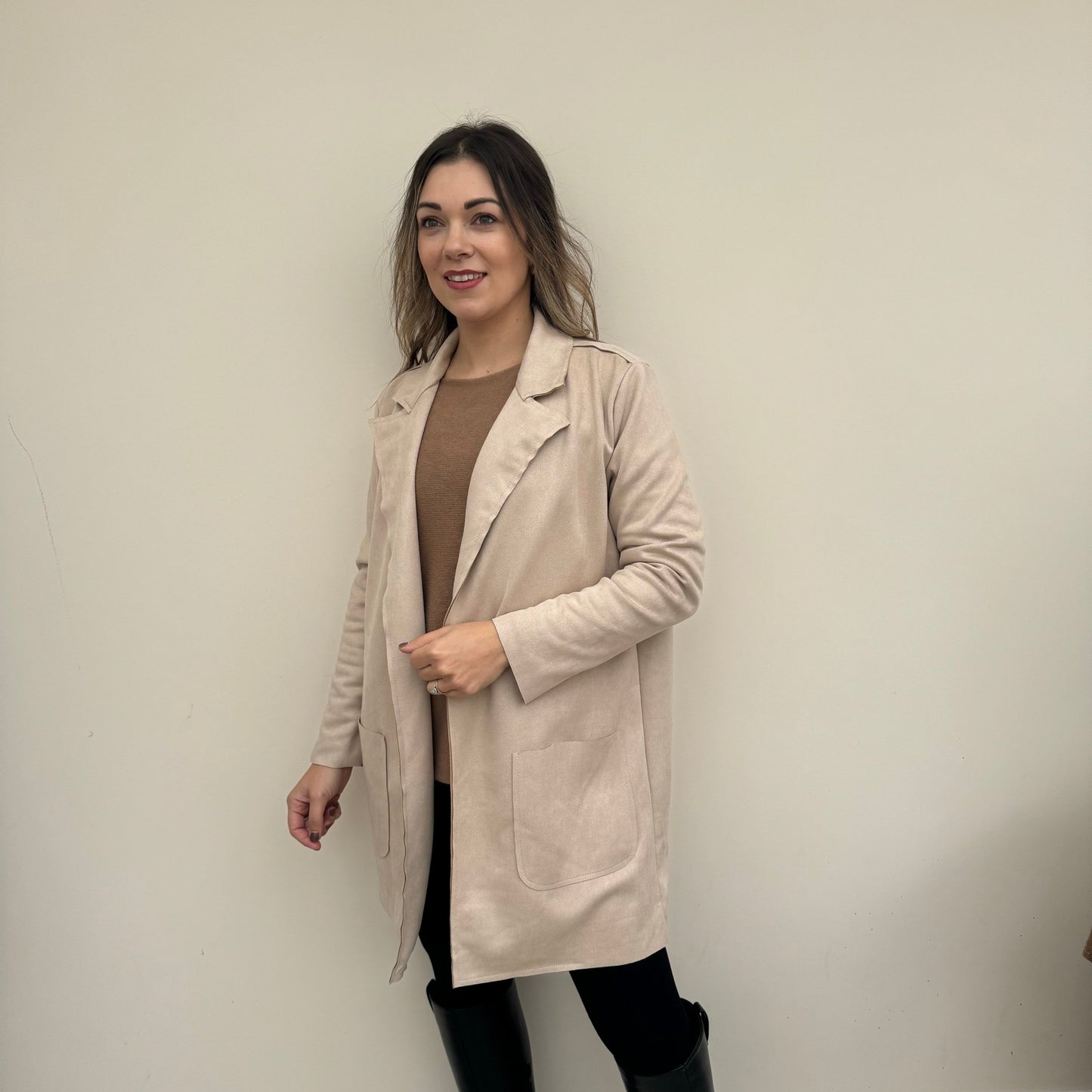 Long Suede Jacket