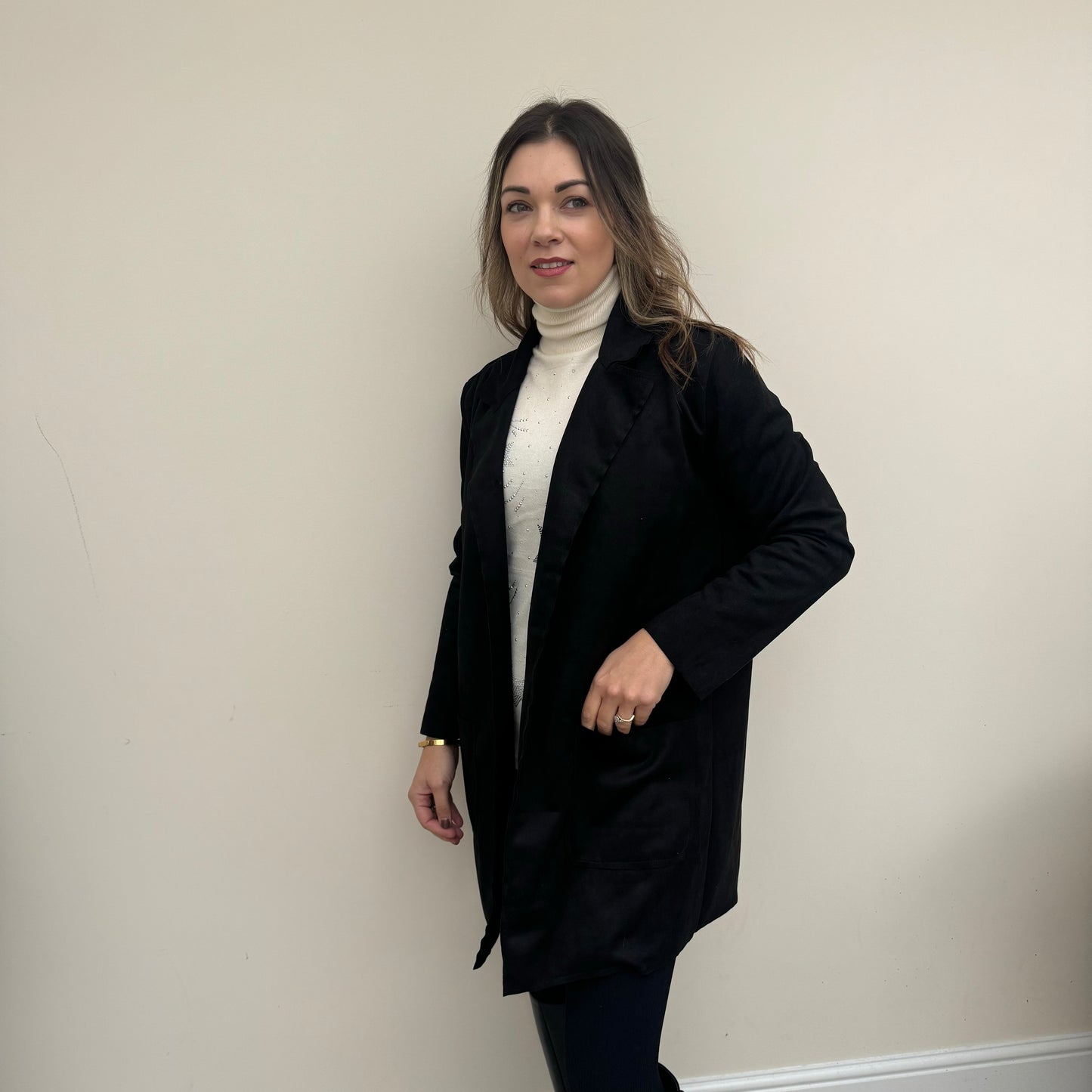 Long Suede Jacket