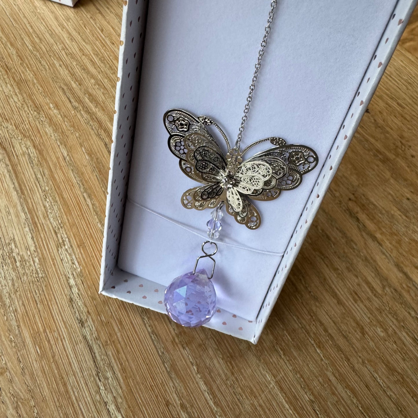 Equilibrium 733 3D Butterfly Dream Catcher