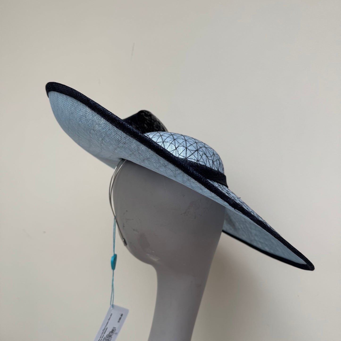 Max and Ellie HD2 Powder Blue and Navy Bow Hatinator