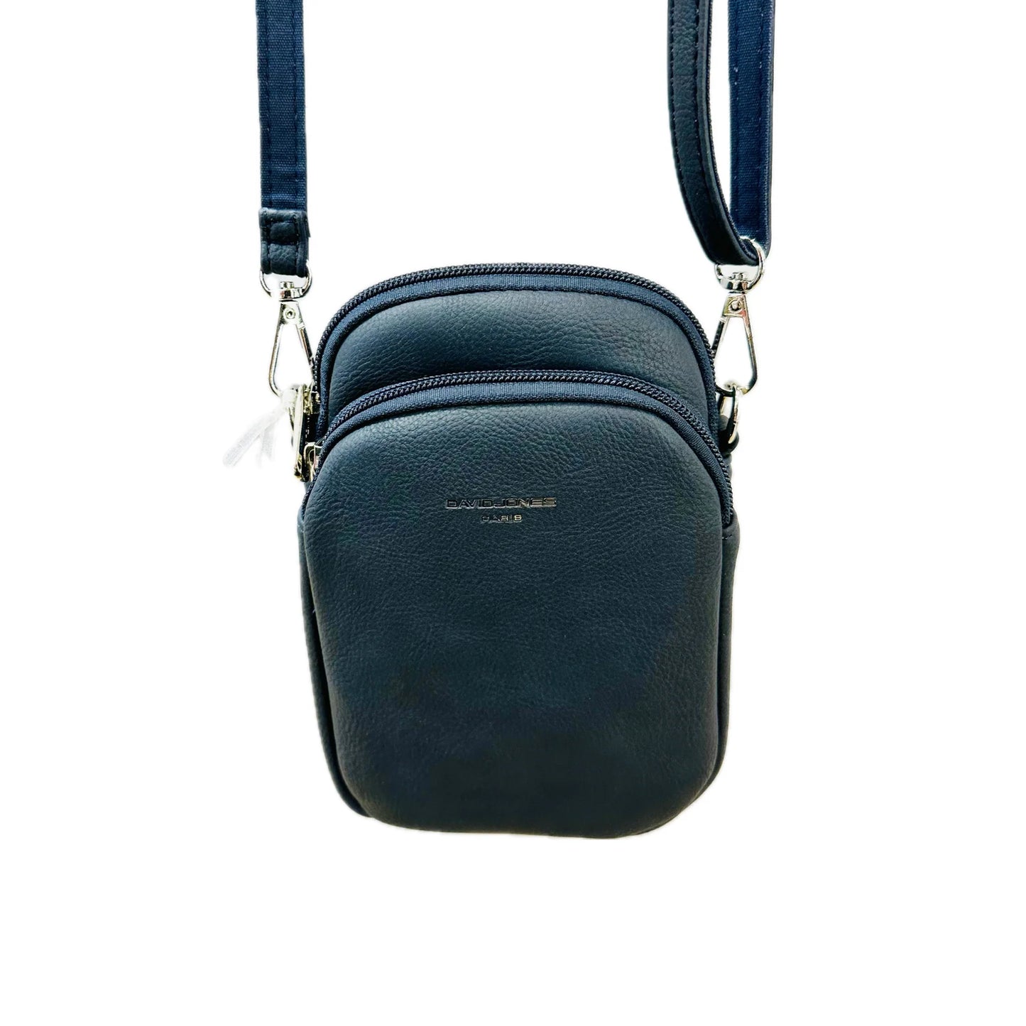 David Jones NV6101-7 Mini Double Zip Bag