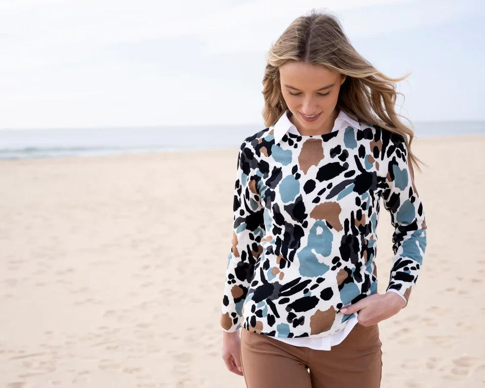 Marble 7994 Abstract Jumper