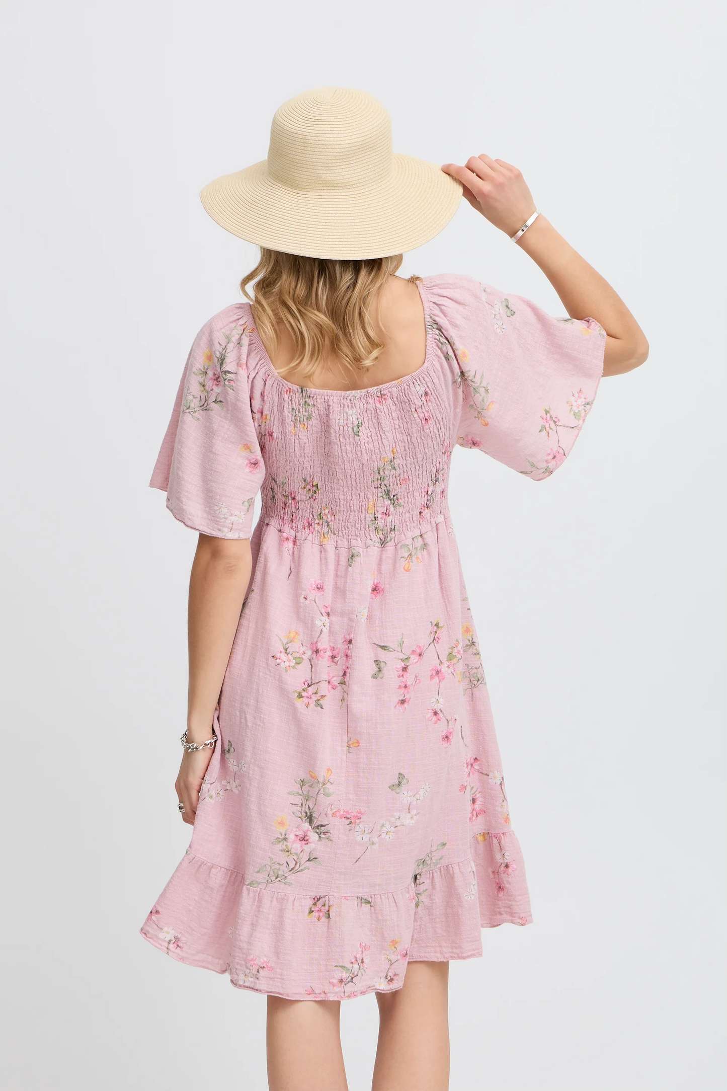 Sorbet Floral Short Dress