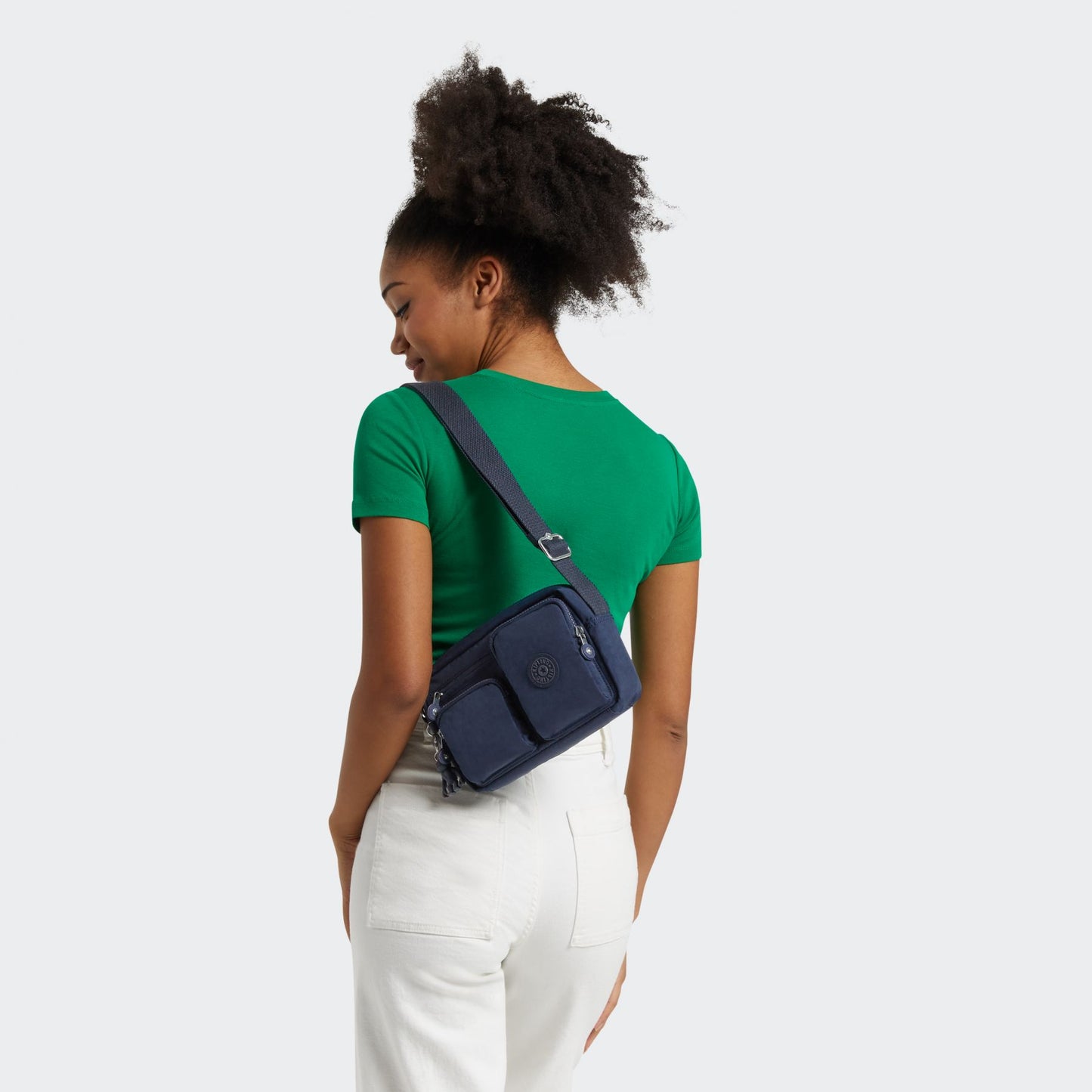 Kipling Albena Crossbody Bag in Blue Bleu