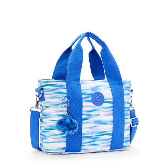 Kipling Minta M Diluted Blue Handbag