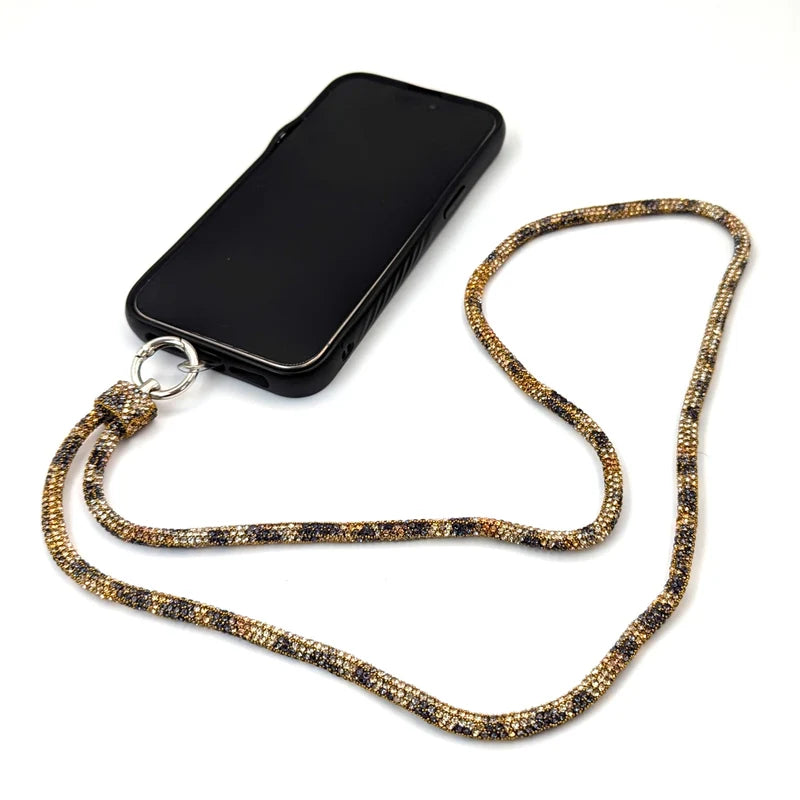 Tempest LAN006 Leopard Print Phone Lanyard