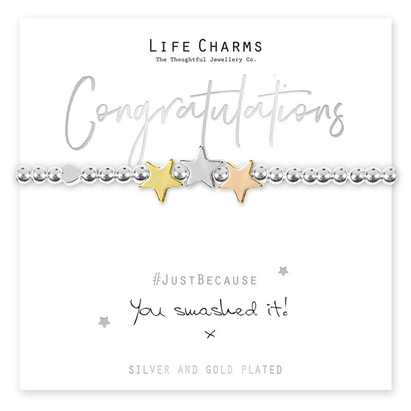 Life Charms You Smashed It Bracelet