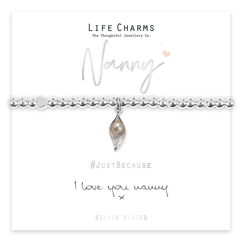Life Charms I love you Nanny Bracelet