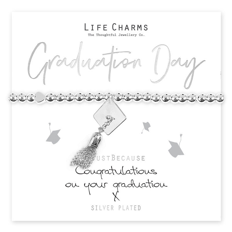Life Charms Graduation Bracelet