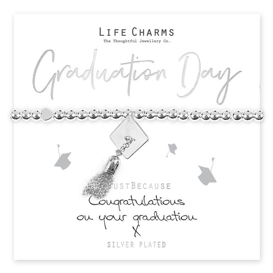 Life Charms Graduation Bracelet