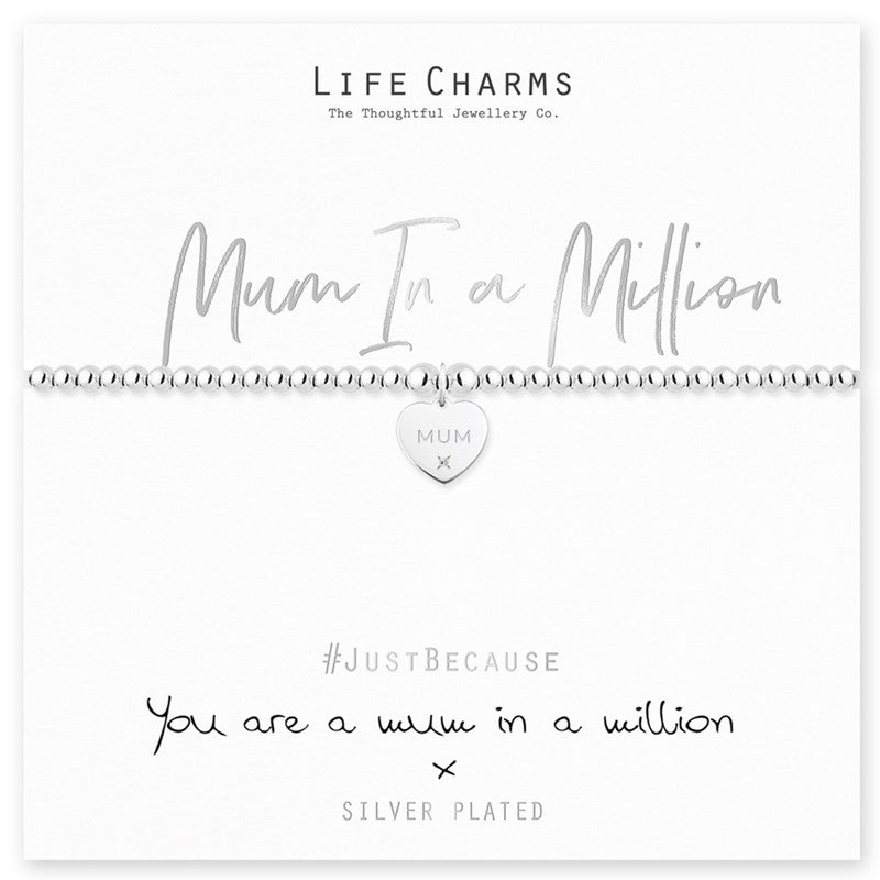 Life Charms Mum in a Million Bracelet