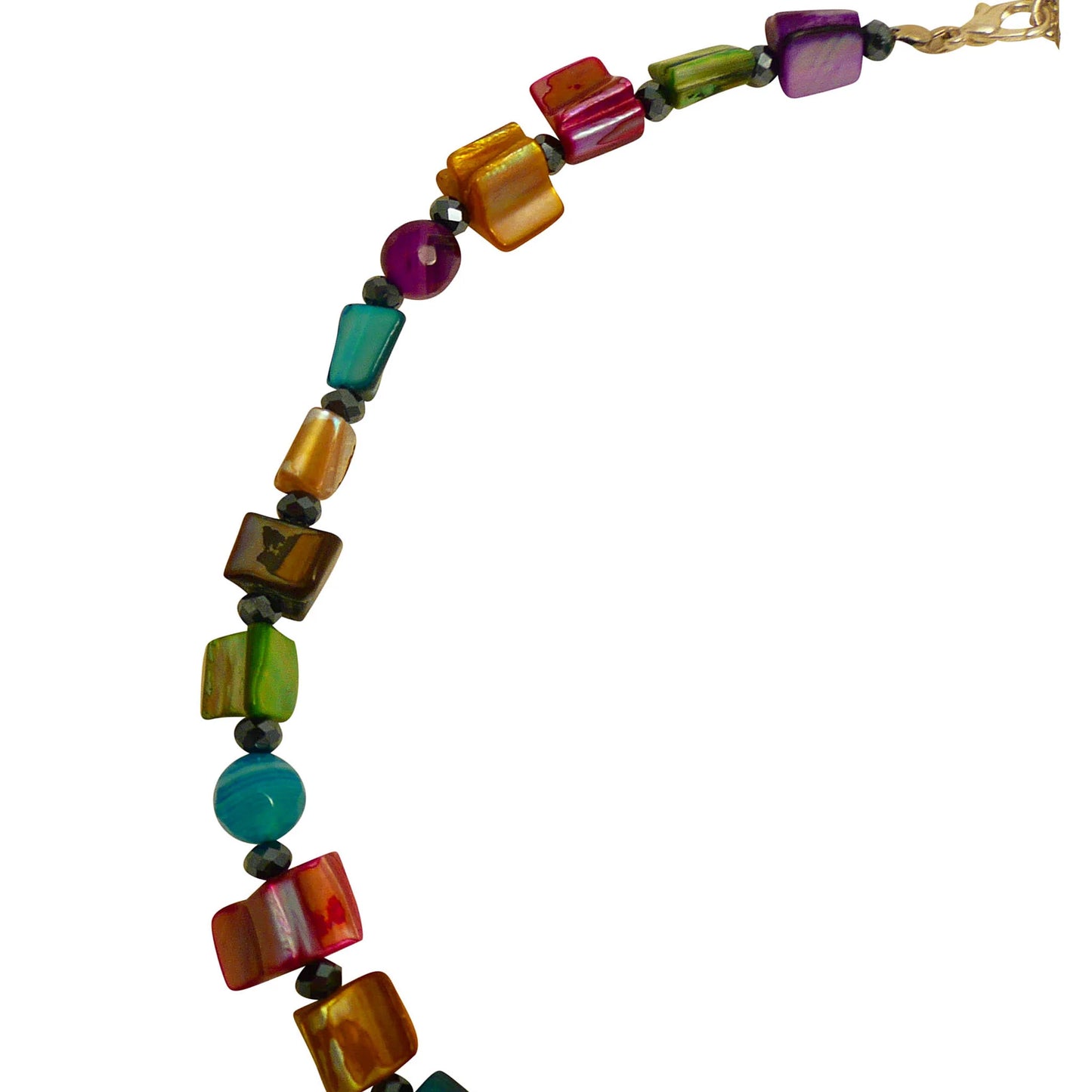 Lotus Feet MRSG Rainbow Necklace