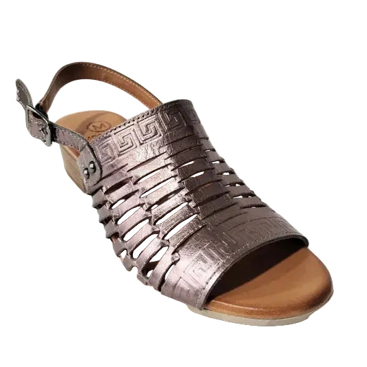 Modella Coral Pewter Sandal