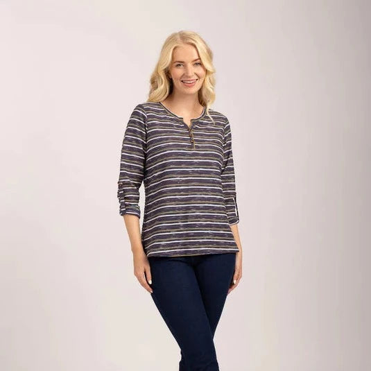 Mudflower Stripe Top