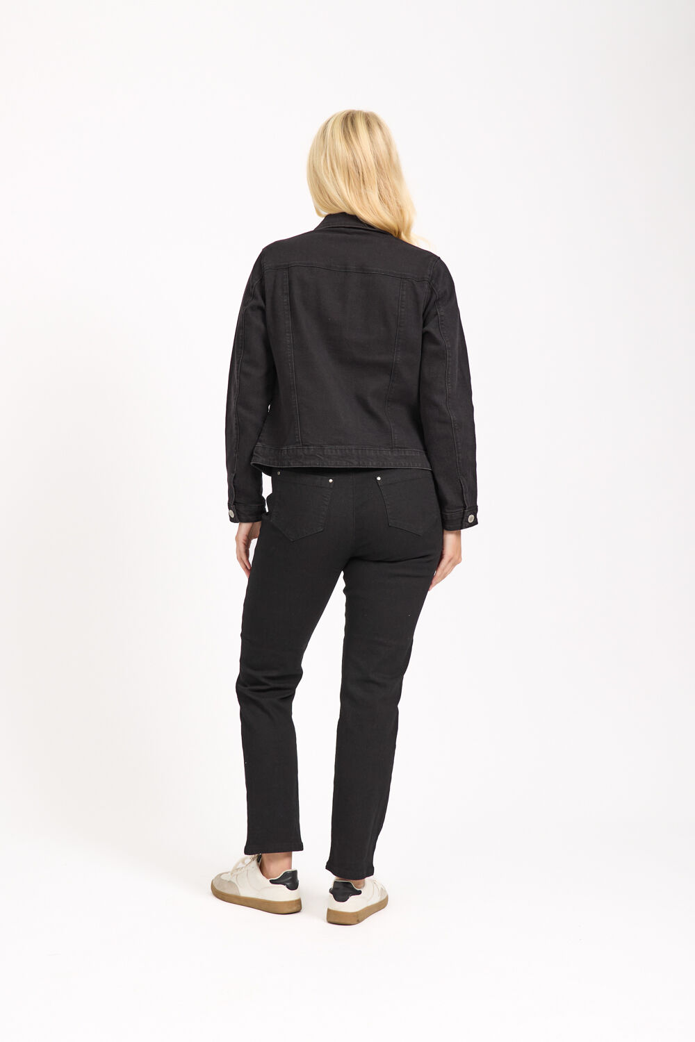 Mudflower Embellished Denim Jacket