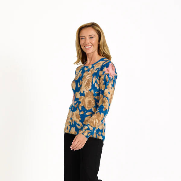 Mudflower 722 Floral Jumper