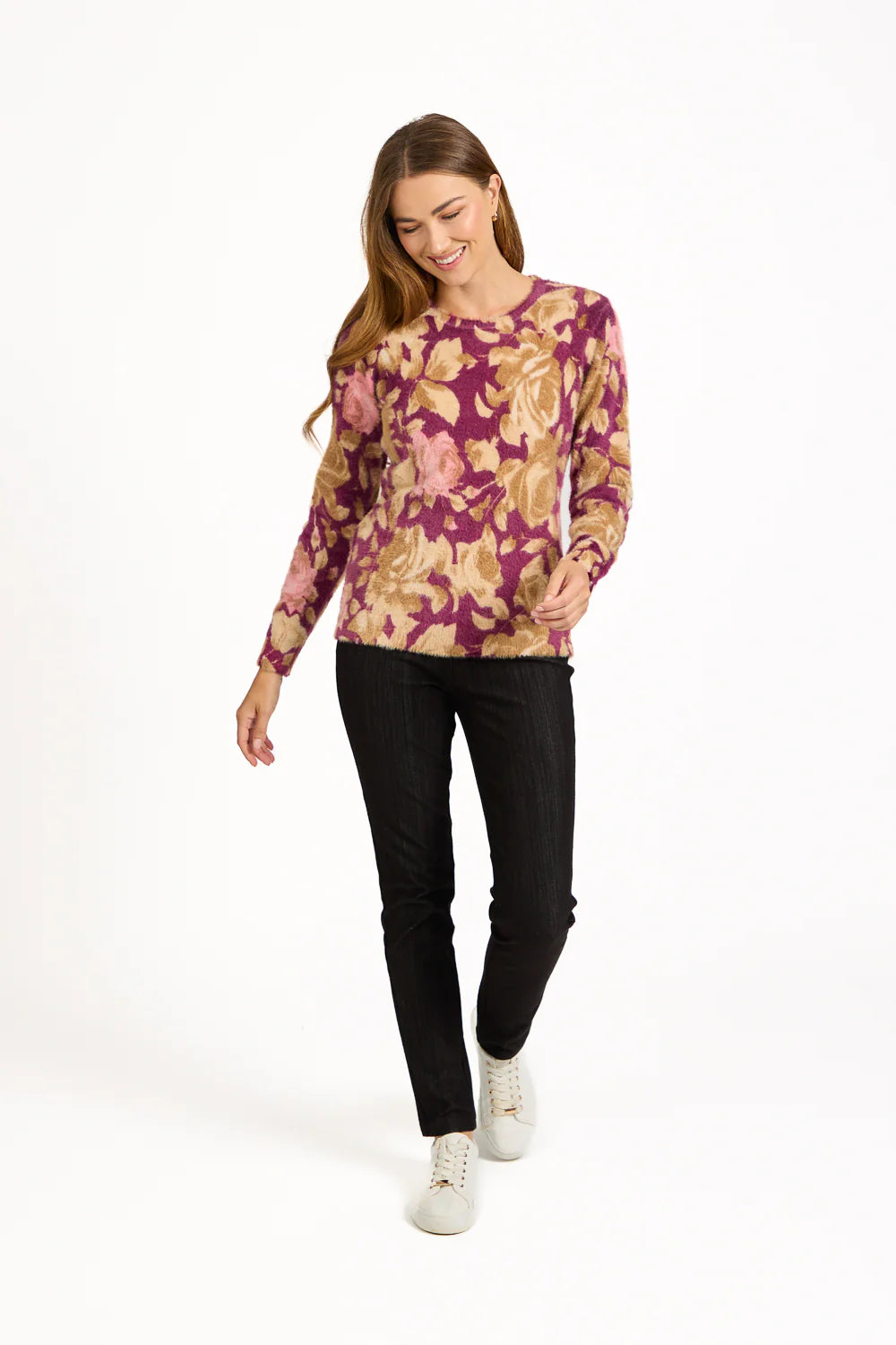 Mudflower 722 Floral Jumper