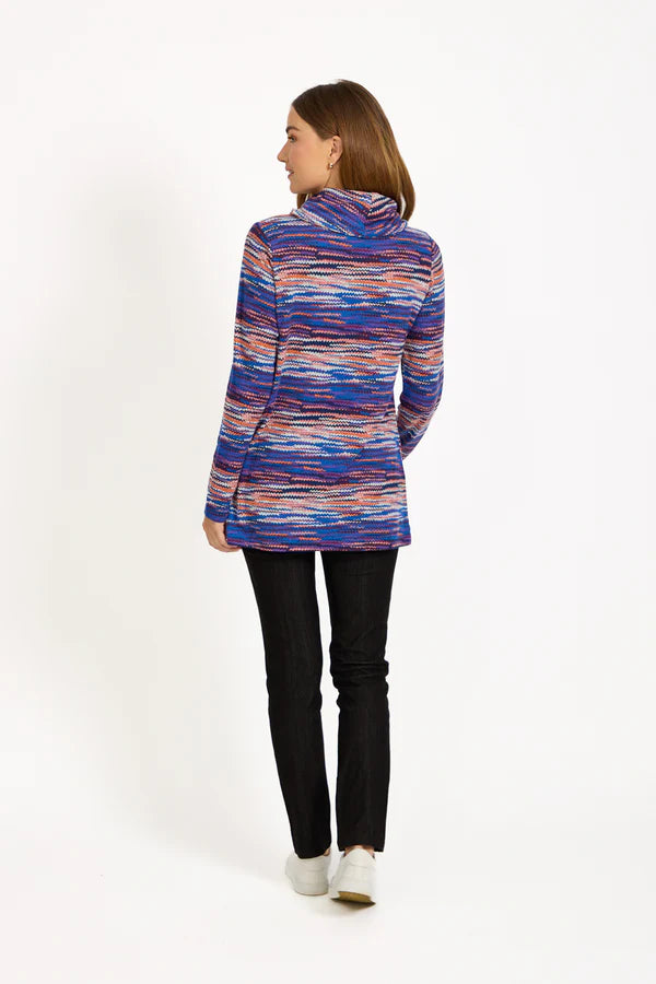Mudflower 681 Cowl Wrap Over Top