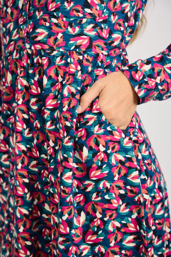 Mudflower 699 Patterned Dress