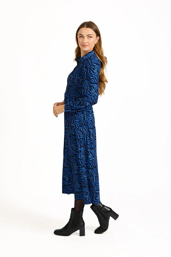 Mudflower 682 Zebra Print Dress