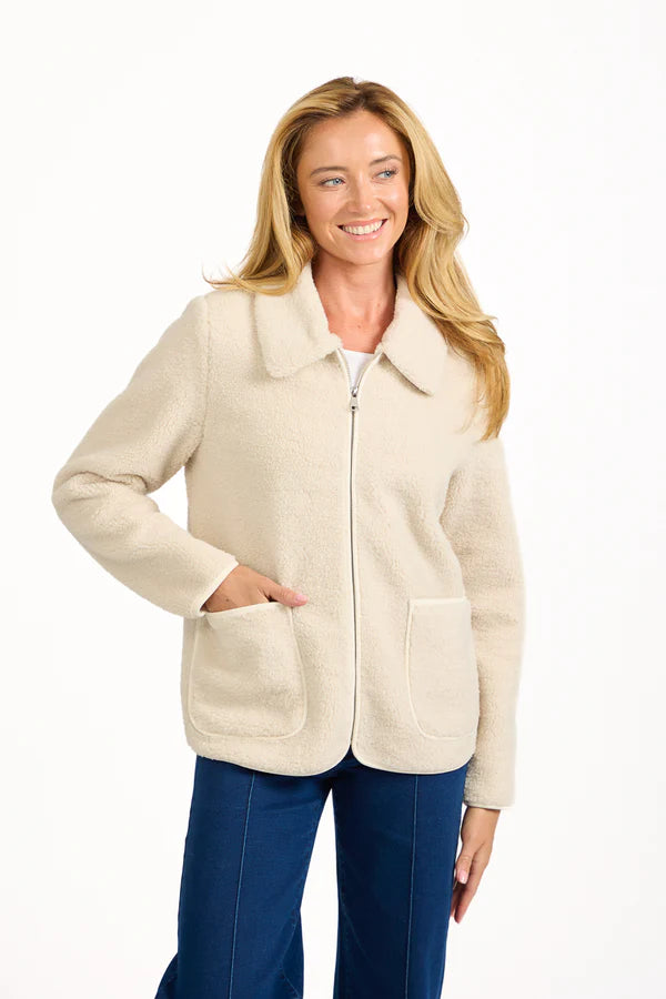 Mudflower 664 Sherpa Zip Up Jacket