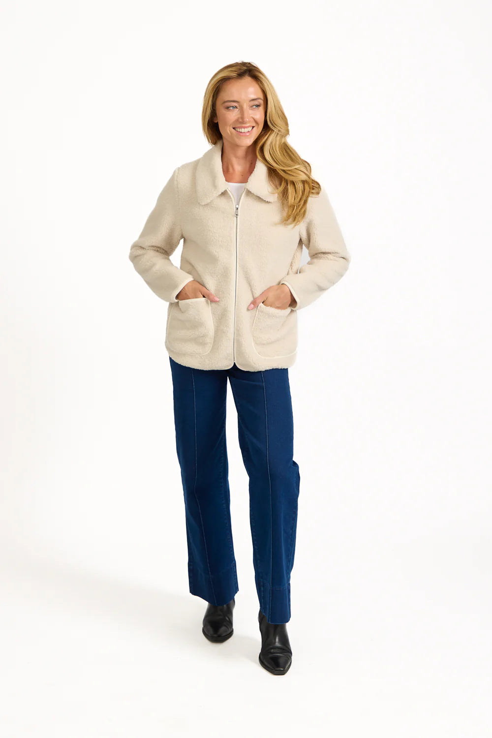 Mudflower 664 Sherpa Zip Up Jacket