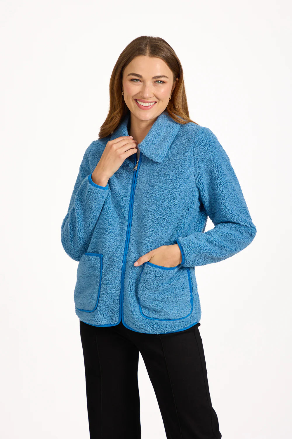 Mudflower 664 Sherpa Zip Up Jacket