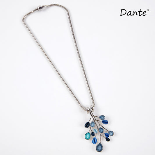 Dante NL43112 Magnetic Blue Petals Necklace