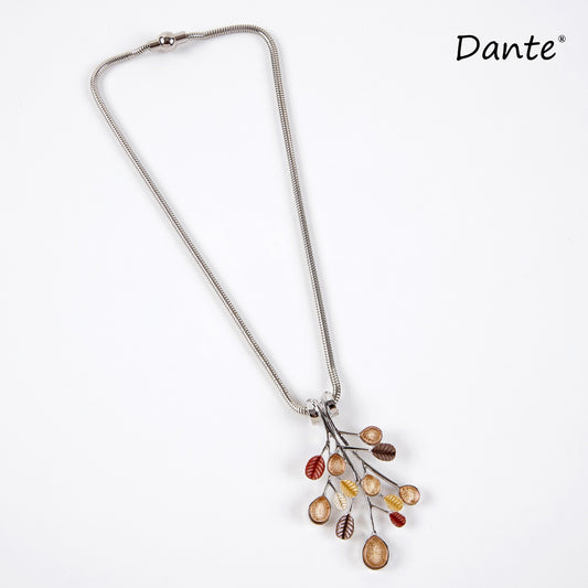 Dante NL43114 Magnetic Bronze Petals Necklace