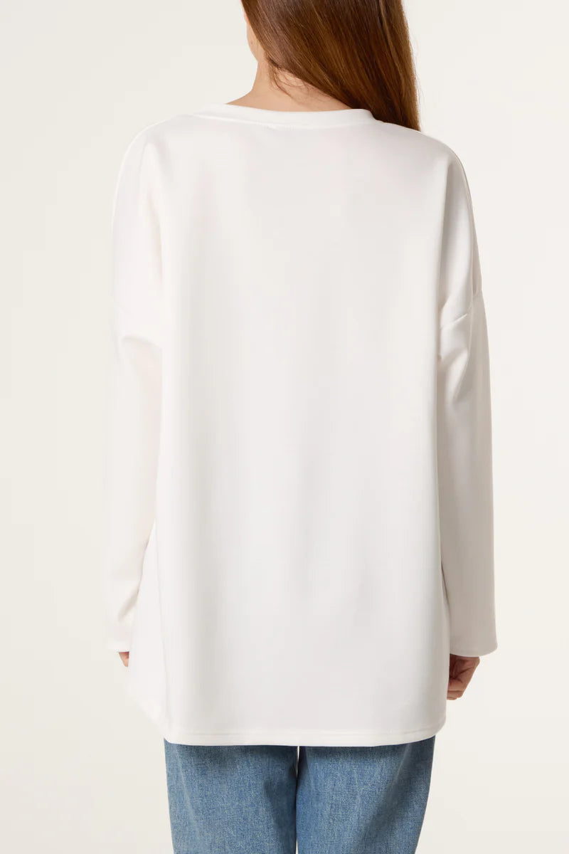 NOL NV6084IT V-Neck Amor Top