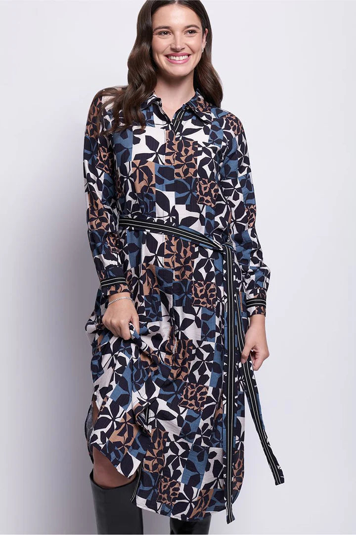 Foil FO8105 On The Strip Shirt Dress