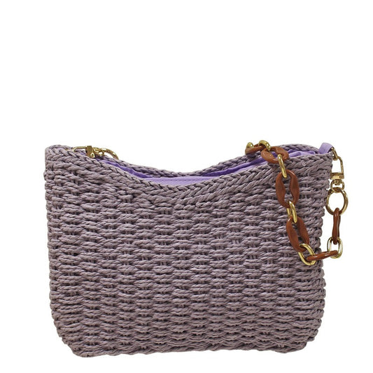 Envy Scoop Shoulder Bag with Chain Handle