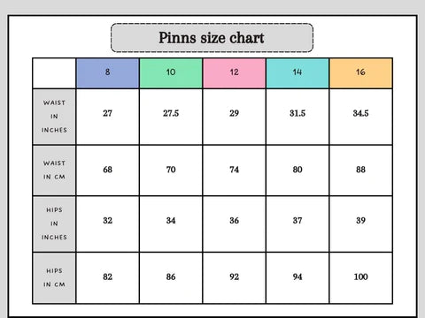 Pinns 226C Diamond Bengaline crop with pockets