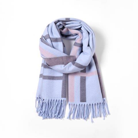Butterfly Reversible checks Scarf