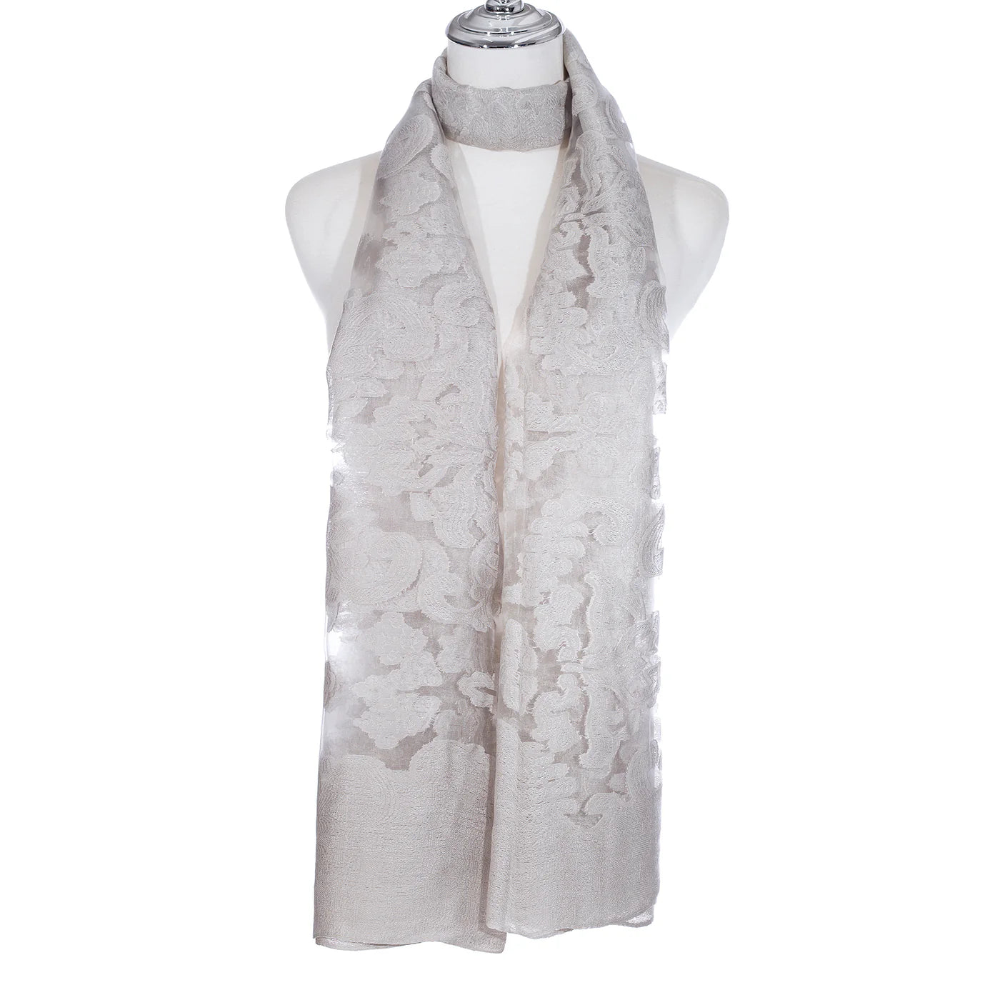 Park Lane SC1206 Latte Grey Evening Wrap
