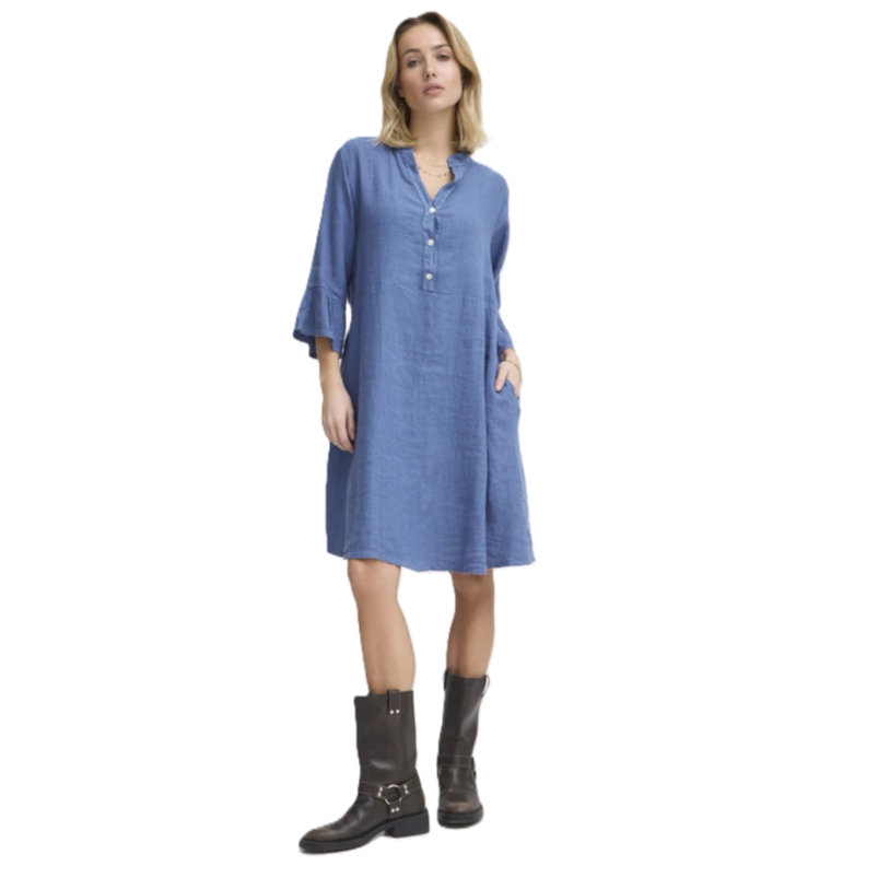 Sorbet Fontanelle Placket Dress