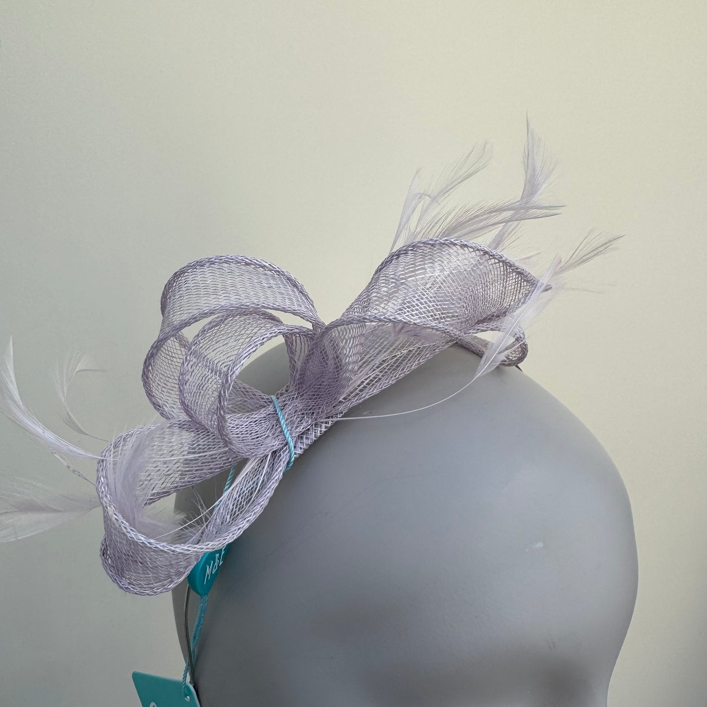 Max and Ellie AF5 Small Fascinator in Purples and Lilac