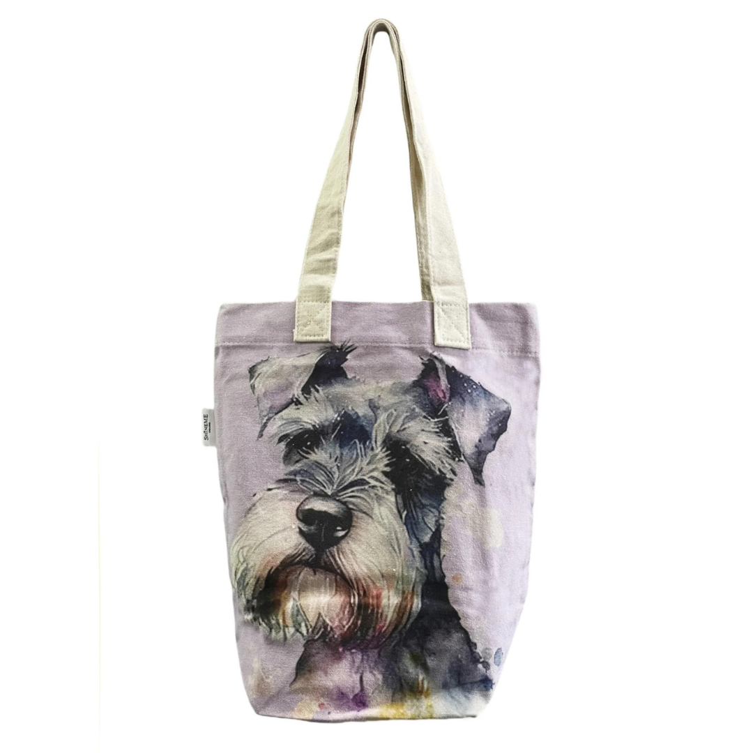Schnauzer Dog print Tote Bag