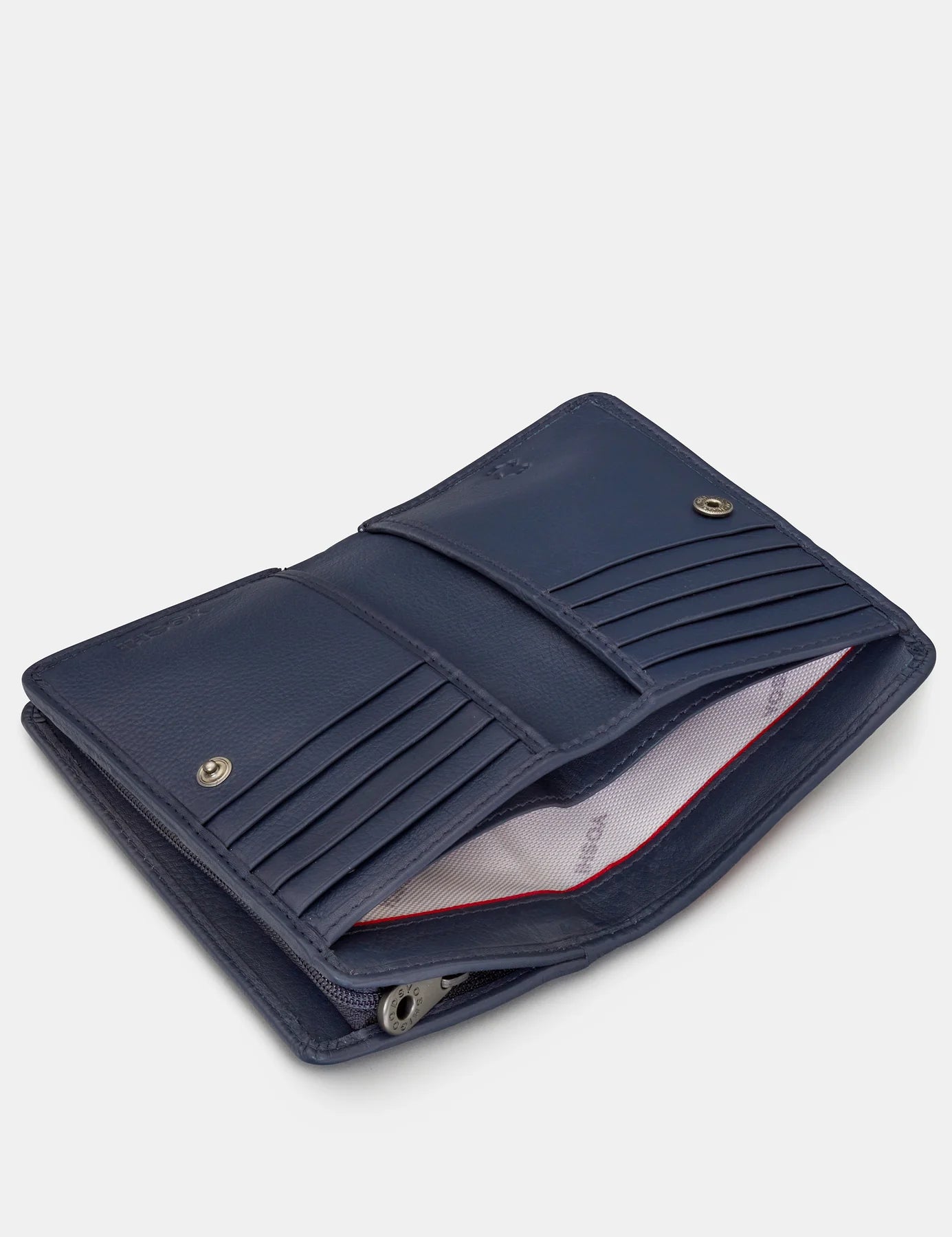 Yoshi Y1089 Jane Austen Navy Bookworm Zip Around Purse