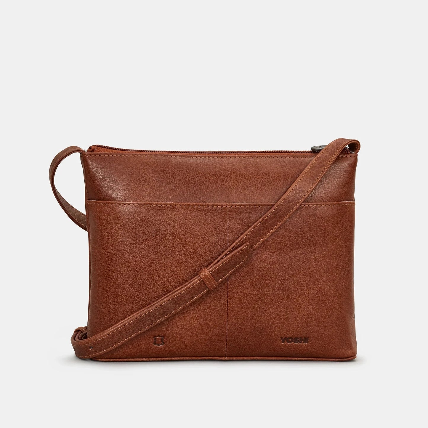 YB214 Highland cow cross body bag Blue